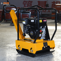 Compacteur de plaques vibrantes pour routes en asphalte ZUJI PC110, moteur à essence Honda/Yamaha/Lifan, certifié CE, haute efficacité