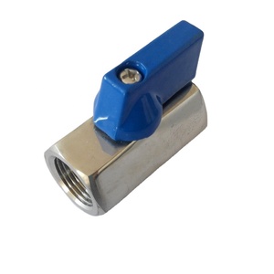 Npt Bsp Roestvrij Staal Mini Kogelklep Voor Water Lucht Olie En <span class=keywords><strong>Gas</strong></span> - Product Image 2