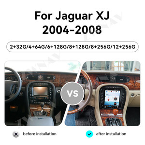 ZWNAV 10,4 Zoll Wireless Carplay für Jaguar XJ 2004-2008 Autoradio Car Audio Multimedia Video Player GPS Navigation - Product Image 2