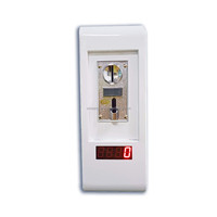Boîtier de minuterie à monnayeur JY085 V1 avec relais 20A, accepteur de pièces multi-monnaies pour machine à laver en libre-service et aspirateur haute puissance DC12V
