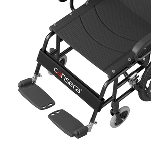 <span class=keywords><strong>Fauteuil</strong></span> <span class=keywords><strong>roulant</strong></span> directement de l'usine avec cadre en acier peint et siège en tissu Oxford respirant, pneus solides durables et double frein, autopropulsé - Product Image 5