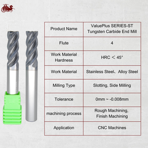 Competitive Price <strong>End</strong> <strong>Mill</strong> <strong>Carbide</strong> Cutter AlTiN Thread <strong>Mill</strong> China Bayblade Metal Fusion - Product Image 2
