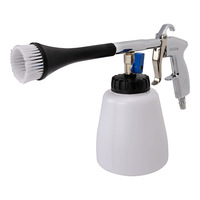 Pistola de limpieza neumática, pistola de limpieza de coche Turbo de alta presión, dispositivo de limpieza Interior de coche, revestimiento de techo de motor, botella de gran capacidad