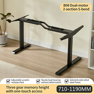 <span class=keywords><strong>Escritorio</strong></span> Eléctrico Inteligente de Altura Ajustable D-7B, Económico, con Doble Motor, para Trabajar de Pie o Sentado - Product Image 3
