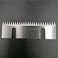 Lame à dents en acier inoxydable pour la charte de confiture de sucre Couteau à dentelle double face