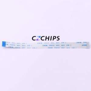 FFC-0.5-14P-100mm-B FFC Cable (Flexible Flat Cable) P=0.5mm Connector 14P 0.5mm 0.3mm Reverse - Product Image 1