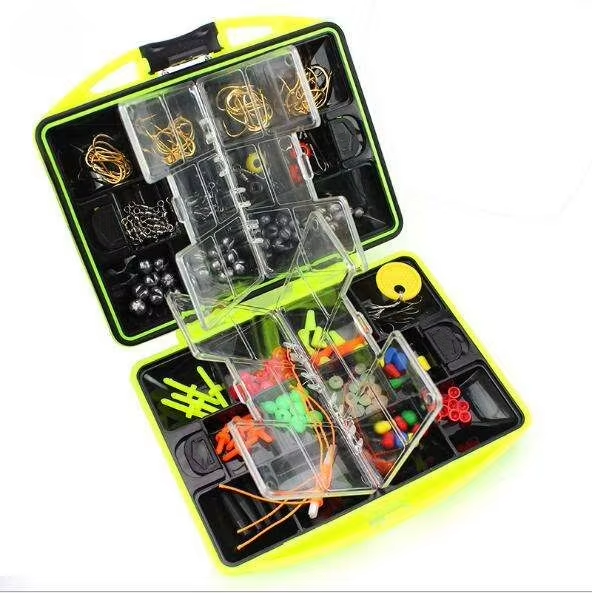 Fishing Tools 184pcs PP Tackle Kit