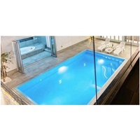 Piscine extérieure en fibre de verre de petite taille pour jardin
