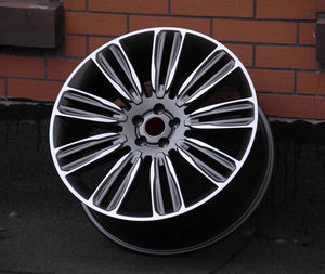 Jantes en alliage forgé 5x120 18 19 20 21 pouces Noir Machine Face Roue moyeu pour Range Rover Sport <span class=keywords><strong>SVR</strong></span> Defender Jantes de voiture forgées - Product Image 4