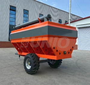 Fabrieksvoorraad Trekker Getrokken Graanbak Drager Chaser Met Roterende Vijzel Voor Boerderij - Product Image 5