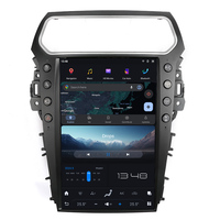14,4-дюймовый автомобильный DVD-плеер на Android 11 с GPS-навигацией и Wi-Fi, высокая версия, для Ford Explorer Sync3
