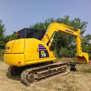 Nouvelle arrivée excavatrice KOMATSU PC70 d'occasion faible heure de travail performance parfaite prix le plus bas mini excavatrice PC70 - Product Image 3
