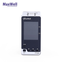 Controlador de Temperatura PID FT204 de Alta Calidad con Pantalla LCD, Certificación CE, Salida de Relé, Entrada K J Pt100, Soporte Personalizado OEM ODM