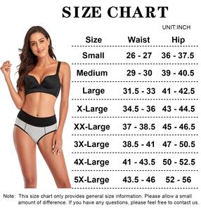 Calzoncillos bóxer personalizados de talla grande para <span class=keywords><strong>mujer</strong></span>, control de abdomen, levantamiento de glúteos, calzoncillos de algodón para damas - Product Image 4
