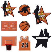 Fabricant Grossiste Fournisseur Usine Patch Broche Promotionnel Personnalisé en PVC Souple Caoutchouc Logo 2D 3D pour Basketball