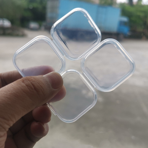 Boîte d'emballage carrée transparente en PP pour bouchons d'oreilles, pièces de perles, équipement de <span class=keywords><strong>pêche</strong></span>, petite boîte de rangement carrée pour bouchons d'oreilles - En stock - Product Image 3