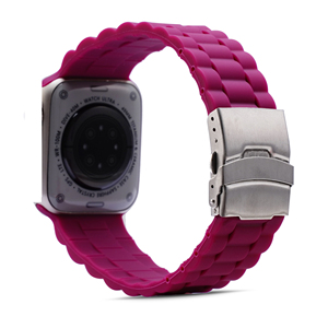 OEM/ODM YUNSE, nuevos productos, correa de reloj deportiva de silicona resistente al agua, pulsera de goma suave, correa de reloj con hebilla desplegable - Product Image 5