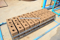 Machine de fabrication de blocs de terre palettes renforcées d'occasion en plastique brique GMT en fibre de verre bon marché
