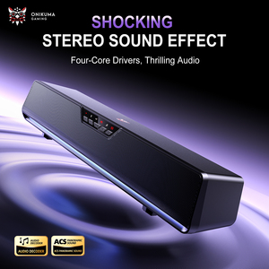 Servicio <span class=keywords><strong>de</strong></span> Fábrica OEM ONIKUMA, Altavoz Portátil <span class=keywords><strong>para</strong></span> Juegos <span class=keywords><strong>de</strong></span> Computadora con <span class=keywords><strong>Sonido</strong></span> Envolvente 7.1 Personalizado, Altavoz <span class=keywords><strong>para</strong></span> <span class=keywords><strong>TV</strong></span> con Bajos, Barra <span class=keywords><strong>de</strong></span> <span class=keywords><strong>Sonido</strong></span> - Product Image 4