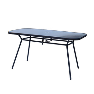 Table basse en verre trempé OEM, moderne, pour jardin, balcon, extérieur, T9090 - Product Image 6