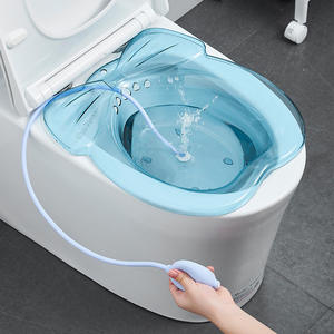 Sitz <span class=keywords><strong>bain</strong></span> pour siège de toilette soins post-partum et hémorroïdes Sitz bassin siège à vapeur pour <span class=keywords><strong>Epsom</strong></span> <span class=keywords><strong>sel</strong></span> tremper Bidet Portable - Product Image 2