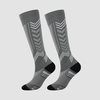 Nouvelles chaussettes de compression Arrow en nylon pour le cyclisme, chaussettes de compression pour la course en plein air, séchage rapide, évacuation de la transpiration, pour jeunes