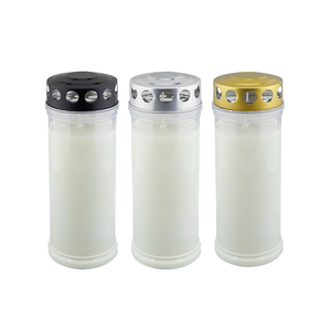 Bougie d'offrande spirituelle personnalisée imprimée, 7 jours, pour baptême religieux, couleur blanc/rouge, bougies funéraires - Product Image 3
