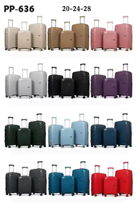 <span class=keywords><strong>Valigia</strong></span> Trolley in PP Ultra Leggera a Prezzo di Fabbrica, Bagaglio Rigido con Ruote Silenziose Girevoli, <span class=keywords><strong>Valigia</strong></span> di Grande Capacità per Viaggi - Product Image 3