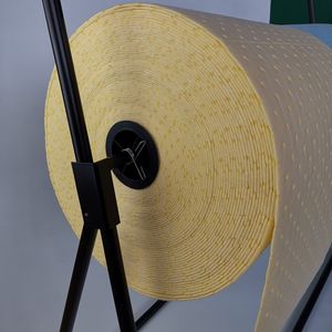 Rotoli assorbenti di colore giallo di sicurezza per la pulizia delle fuoriuscite chimiche - Product Image 5