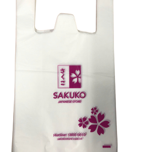 ถุงช้อปปิ้งพลาสติกแบบมีหูหิ้ว พิมพ์โลโก้ตามสั่ง ถุงบรรจุภัณฑ์ - Product Image 6
