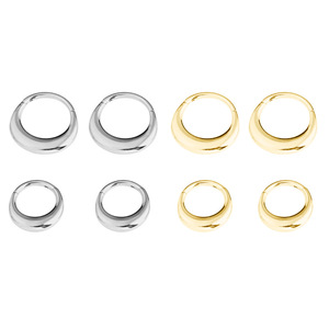 Anneau de nez articulé en titane F136, style clicker, forme lune |   Bijoux de piercing hypoallergéniques et inaltérables pour hommes et femmes - Product Image 5