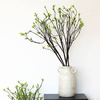 Branches d'arbres artificiels en plastique en vrac, best-sellers, longue durée de vie, décoratives, plantes artificielles