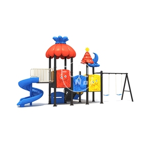 Parc de divertissement communautaire enfants jouant équipement <span class=keywords><strong>balançoire</strong></span> et <span class=keywords><strong>toboggan</strong></span> ensembles aire de jeux extérieure pour enfants pour enfants - Product Image 3