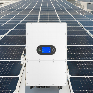 ขายดี ระบบไฮบริดพลังงานแสงอาทิตย์สำหรับบ้าน 8kw-50kw MPPT380-400V สามเฟส แรงดันสูง 160V-800V แบตเตอรี่ 48v 60Hz AC Output - Product Image 2