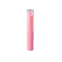 Tube de rouge à lèvres rose, contenant double effet torsadé, pour rouge à lèvres mignon