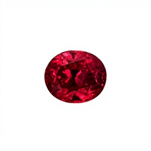 Pierres précieuses de rubis rouge ovales de qualité supérieure, créées en laboratoire, tailles personnalisées pour la joaillerie fine et la vente en gros - Product Image 5