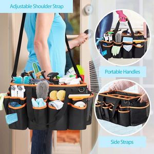 Sac de rangement portable pour nettoyage certifié BSCI, sac de rangement pour nettoyage, sac fourre-tout pour femme de ménage, sac pour outils de lavage de voiture - Product Image 6
