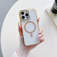 Funda para Teléfono Esmerilada con Soporte Metálico para Raqueta, Funda Protectora Antigolpes para Teléfono Móvil para iPhone 13 14 15 16 17