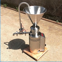 Beurre d'arachide amande noix sésame cacao noix gelée meulage émulsifiant vertical colloïde moulin Machine acier inoxydable 304 moteur