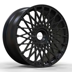 Bku racing 5x112 20 21 22 23 inch custom alloy forged passenger car wheels rims for Lamborghini Urus Huracan evo LP600 LP700