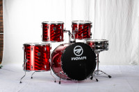 Hot Sale Double Pedal Drum Factory Price Wholesale Cheap 5PCS Professional Drum Set From China