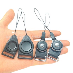 Cordón de anillo para teléfono móvil con hebilla giratoria, soporte de tarjetas desmontable para fundas de teléfono, material ABS, accesorios para bolsos - Product Image 1