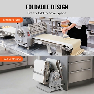Machine à laminer <span class=keywords><strong>la</strong></span> pâte industrielle à rouleaux de 1 à 35 mm avec laminoir commercial <span class=keywords><strong>pour</strong></span> <span class=keywords><strong>la</strong></span> préparation de pâtisseries et de pizzas - Product Image 5