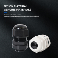 GORAN PG Authenticated Multi-Hole Plastic IP68 Waterproof Porous Nylon Low Voltage Industrial Use Cable Gland Connector Wiring
