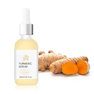 Wholesale Skincare Whitening Dark Spots Vegan Herbal Extract Turmeric Vitamin C Face Serum