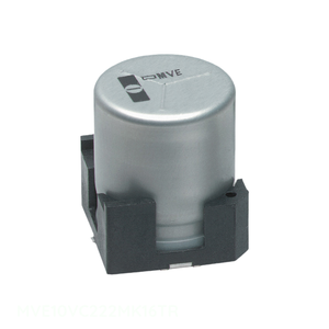 Condensateur SMD 2200 uF 20% 10V MVE10VC222MK16TR CAP ALUM 2200UF 20% 10V, Distributeur agréé - Product Image 1