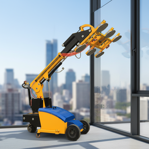 Robot de levage à double système d'aspiration en verre, capacité 800 kg, certifié CE, avec actionneurs fiables 1.DC24V pour levage, extension et basculement efficaces - Product Image 3