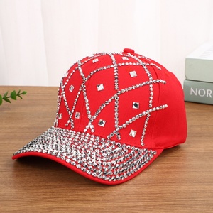 Gorra de Béisbol Personalizada con Pedrería Bordada para Hombre y Mujer, Gorra Snapback con Cristales Brillantes, Visera Plana, Gorra de Calle para Exteriores, Estilo Hip-Hop, Protección Solar - Product Image 3