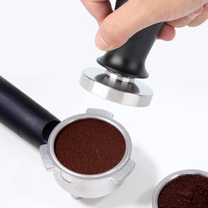 Barista Outil 58mm Acier Inoxydable Plat Base <span class=keywords><strong>Professionnel</strong></span> Constant Force Élastique Appuyant Sur Espresso Printemps chargé Café Sabotage - Product Image 4