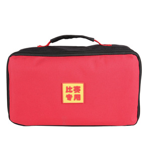 Portable Mahjong Storage Handbag Oxford PU Cloth Carry <b>Bag</b> for All Size Mahjong Tiles - Product Image 3